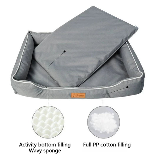 ComfortPaw Removable and Waterproof Dog Bed