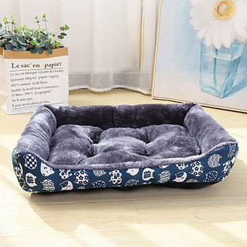 VelvetComfort Pet Bed with High-Density Foam